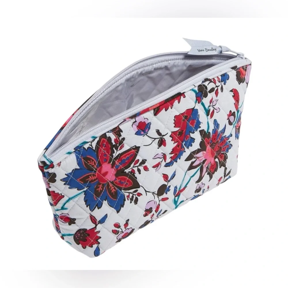 Vera Bradley Grand Travel Cosmetic in Vineyard Floral
